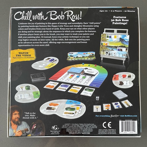Bob Ross: Art of Chill Game NEVER OPENED - Picture 6 of 6